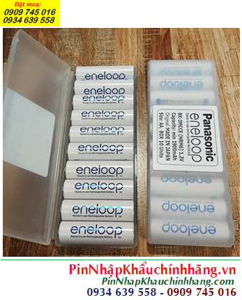 Eneloop BK-3MCCE, Pin sạc AA 2000mAh 1.2v Panasonic Eneloop BK-3MCCE chính hãng _Xuất xứ Nhật (Hộp 10viên)